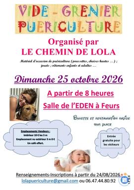 Image Vide Grenier puériculture du Chemin de Lola (photo 1)