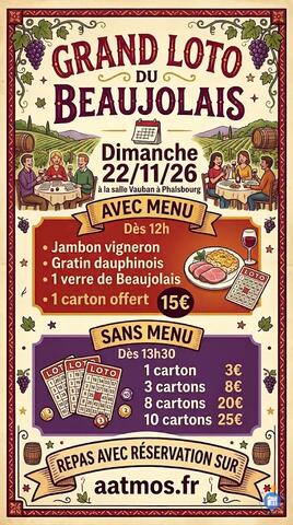 Image GRAND LOTO DU BEAUJOLAIS (photo 1)