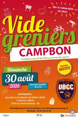 Image Vide-greniers de l'UBCC Foot (photo 1)