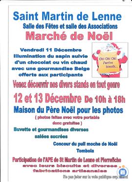Image marche de noel de saint martin de lenne (photo 1)