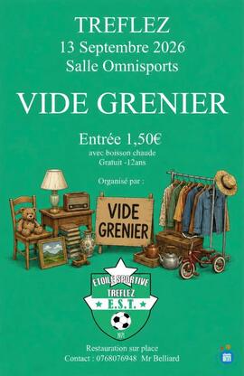 Image Vide grenier etoile sportive treflez (photo 1)