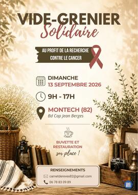 Image Vide-Grenier Association Carnet de Rêves (photo 1)