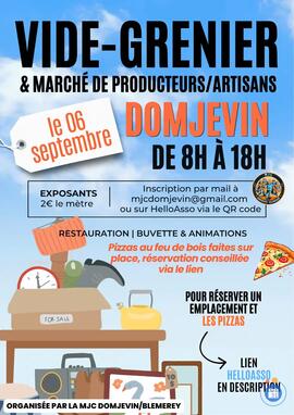 Image Vide-grenier et marché des artisans/producteurs (photo 1)