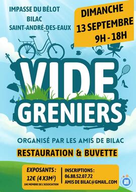 Image Vide greniers des Amis de Bilac (photo 1)