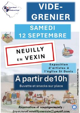 Image vide grenier Neuilly en vexin (photo 1)