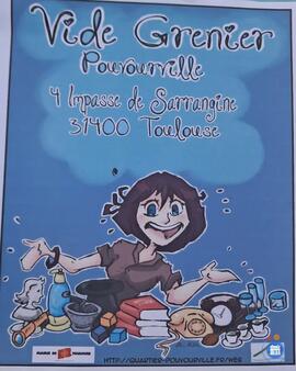 Image VIDE GRENIER DE POUVOURVILLE 4 IMPASSE SARRANGINE 31400 TOULOUSE (photo 1)