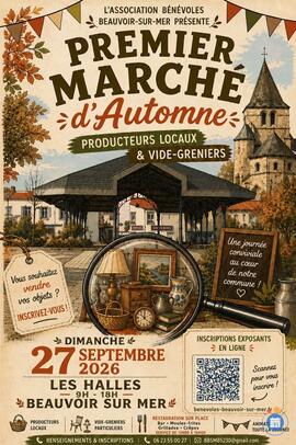 Image Premier Marché d'Automne — Vide-greniers & Producteurs locaux (photo 1)