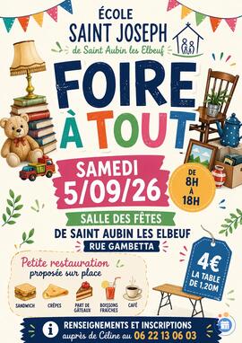 Image Foire a tout de l'école Saint Joseph (photo 1)