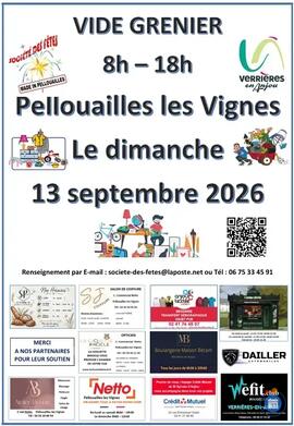 Image VIDE GRENIER DE PELLOUAILLES LES VIGNES (photo 1)