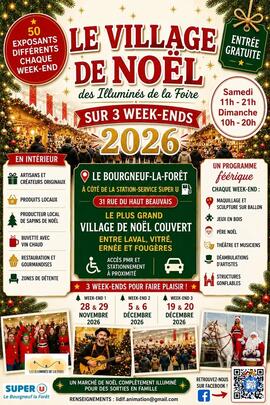 Image Le Village de Noël des Illuminés 2026 (photo 1)