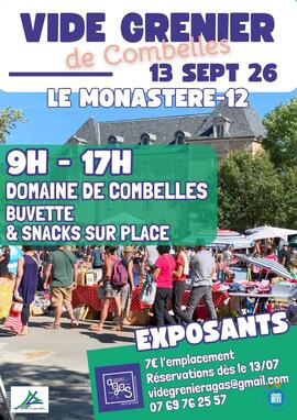 Image Grand Vide-Grenier agas au Domaine de Combelles (photo 1)