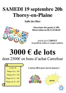 Image Loto Thorey-en-Plaine (photo 1)