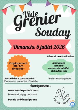 Image Vide grenier de Souday (photo 1)