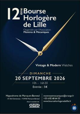 Image 12ème bourse internationale de montres de Lille (photo 1)