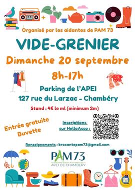 Image Vide grenier des aidantes PAM73 (photo 1)