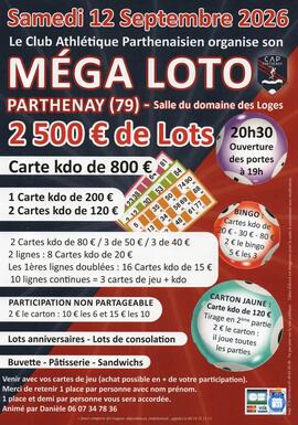 Image Méga loto du Club Athlétique Parthenaisien (photo 1)