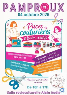 Image Puces couturières et loisirs créatifs (photo 1)