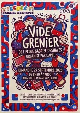 Image Vide greniers de l'école Gabriel Deshayes (photo 1)