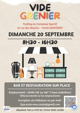 Image Vide greniers de la FCPE René Cassin (photo 1)