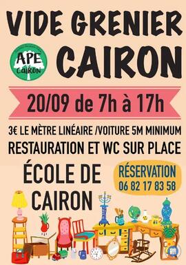 Image Vide Grenier APE Cairon (photo 1)