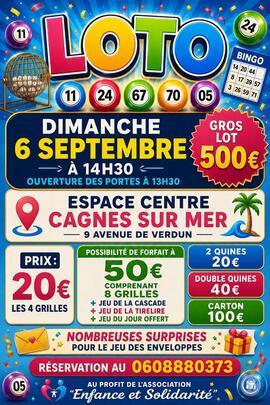 Image SUPER LOTO DE RENTREE (photo 1)