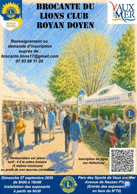 Image Brocante du Lions Club Royan Doyen (photo 1)