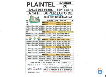 Image SUPER LOTO DE ABLICE ST BRIEUC ANIME PAR JACKY (photo 1)