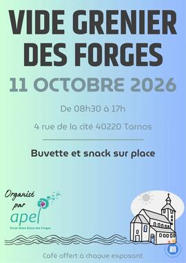 Image Grand Vide-grenier des Forges 2026 (photo 1)