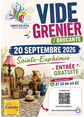 Image Brocante vide grenier Ste Euphémie 01 (photo 1)