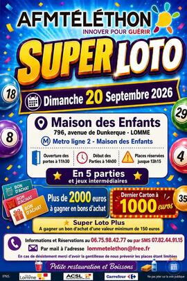 Image Super Loto en faveur du Téléthon (photo 1)