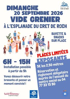 Image Vide grenier de la Maison du Crêt de Roch (photo 1)