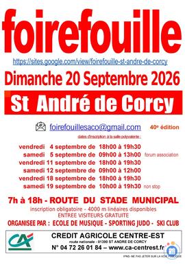 Image FOIREFOUILLE DE ST ANDRE DE CORCY (photo 1)