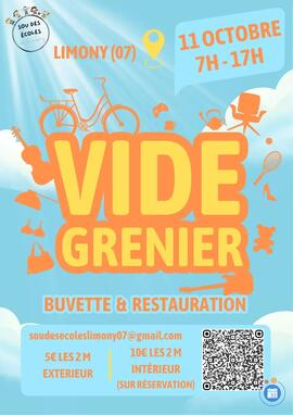 Image Vide grenier du Sou des Écoles de Limony (photo 1)