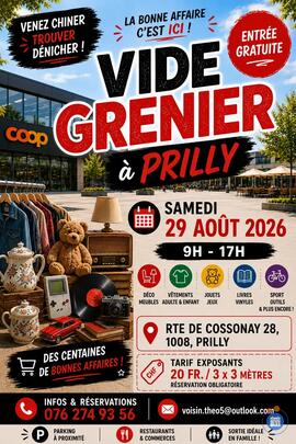 Image Vide grenier de Prilly (photo 1)