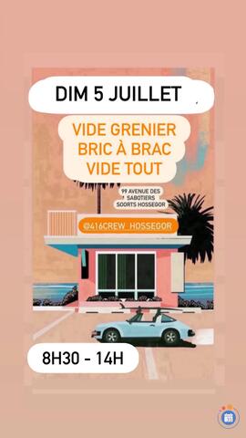 Image Vide grenier vide tout au 416 Crew Hossegor (photo 1)