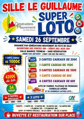 Image loto Génerations Mouvement du pays de sille (photo 1)
