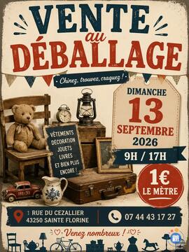 Image vide greniers Vente au déballage (photo 1)