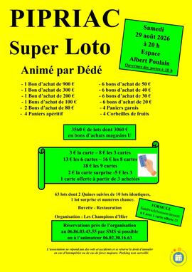 Image Super loto des Champions d'Hier (photo 1)
