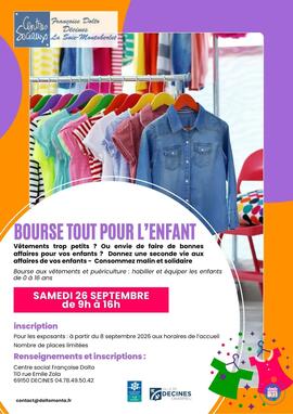 Image Bourse tout pour l'enfant (photo 1)