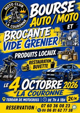 Image Bourse auto / moto , vide grenier, brocante , produits locaux (photo 1)