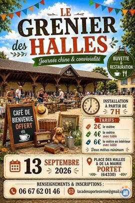 Image Vide-grenier de la Cadena Portésienne, conférence et expertises gratuites (photo 1)
