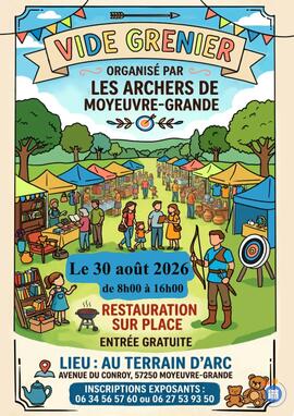 Image Vide Grenier organisé par les Archers de Moyeuvre-Grande (photo 1)