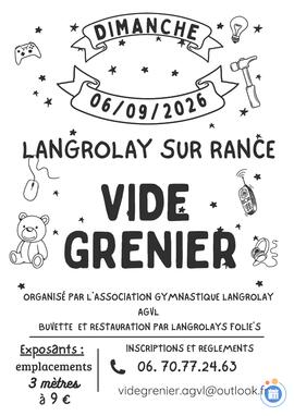 Image Vide-Greniers au centre bourg de Langrolay (photo 1)