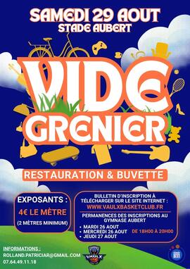 Image Vide-grenier Vaulx Basket Club (photo 1)