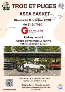 Image Troc et puces de l'ASEA basket (photo 1)