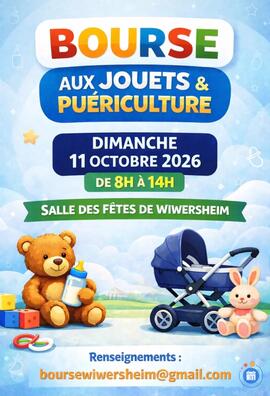 Image BOURSE AUX JOUETS PUERICULTURE (photo 1)