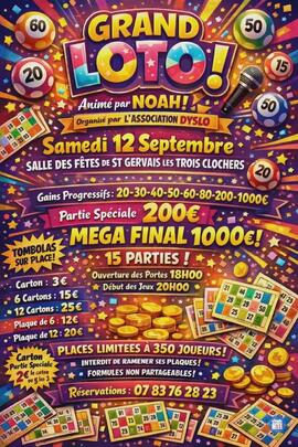 Image Super loto animé par Noah Final 1000€ (photo 1)