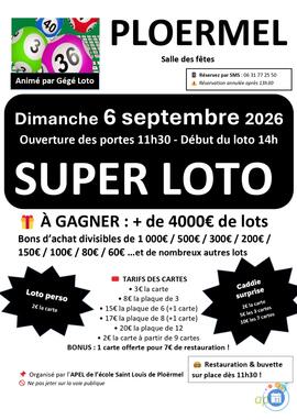 Image Super Loto - Animé par Gégé LOTO (photo 1)