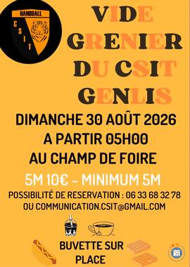 Image VIDE GRENIER DU CSIT GENLIS HANDBALL (photo 1)