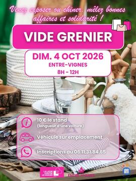 Image vide grenier de la ligue contre le cancer (photo 1)